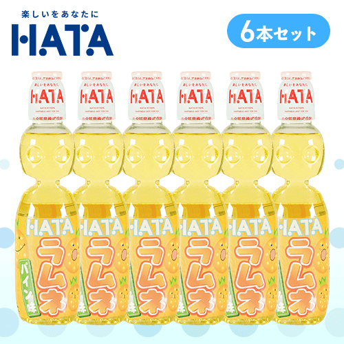 【6点セット】ペットラムネ パイン味※賞味期限:2027/01/19