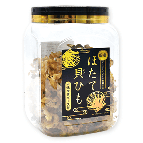 国産ほたて貝ひも角ポット(一味マヨ付)※賞味期限:2027/01/07