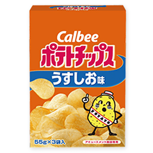 【うすしお味】ポテトチップス3PBIGBOX※賞味期限:2027/01/31