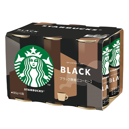スターバックスMY COFFEE TIMEブラック 6缶パック※賞味期限:2027/07/31