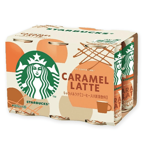 スターバックスMY COFFEE TIMEキャラメルラテ 6缶パック※賞味期限:2027/06/30