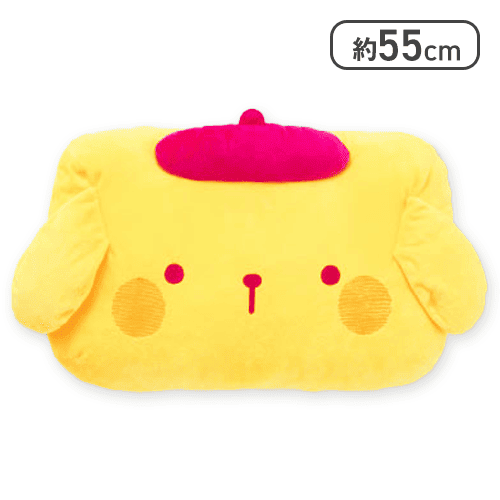 【ポムポムプリン】サンリオキャラクターズ ぽやっとかどまるクッション
