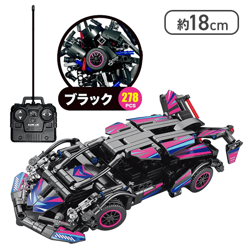 【ブラック】ブロック図鑑NEXT Technical Car RC
