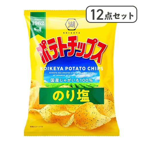 【12点セット】ポテトチップス のり塩※賞味期限:2027/03/31