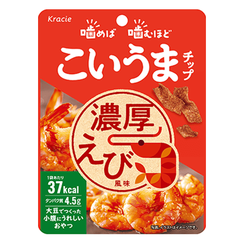 【単品配送不可】こいうまチップ 濃厚えび風味※賞味期限:2028/01/31<50CPキャッチャー>
