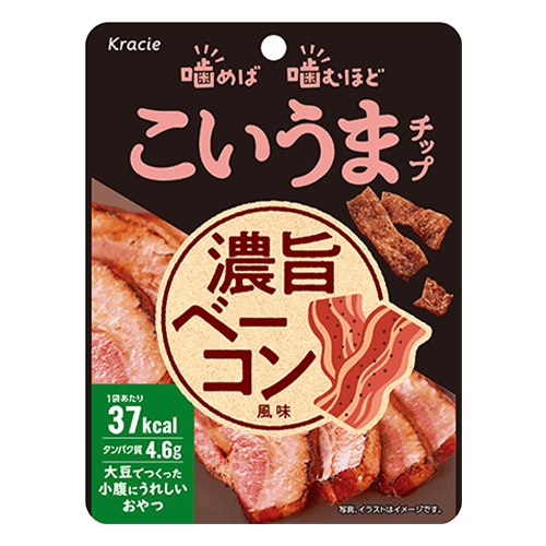 【単品配送不可】こいうまチップ 濃厚ベーコン風味※賞味期限:2028/02/29<50CPキャッチャー>