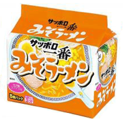 【みそラーメン】サッポロ一番袋麺※賞味期限:2027/03/04