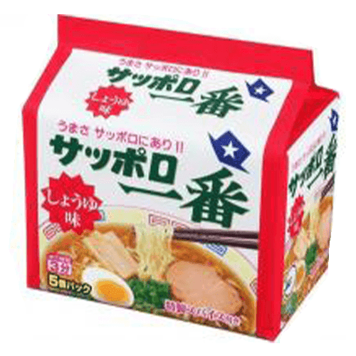 しょうゆラーメン】サッポロ一番袋麺※賞味期限:2027/03/03