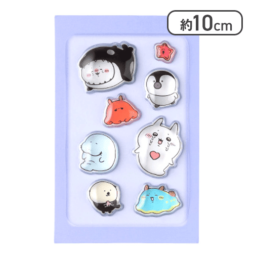 【単品配送不可】【パープル】じいさんとアザラシPUKU CHURU seal<50CPキャッチャー>