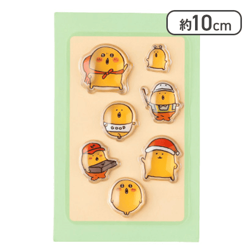 【単品配送不可】【グリーン】ナガノキャラクターズPUKU CHURU seal<50CPキャッチャー>