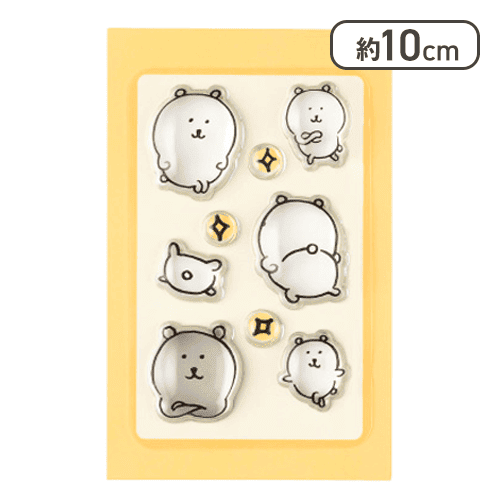 【単品配送不可】【オレンジ】ナガノキャラクターズPUKU CHURU seal<50CPキャッチャー>