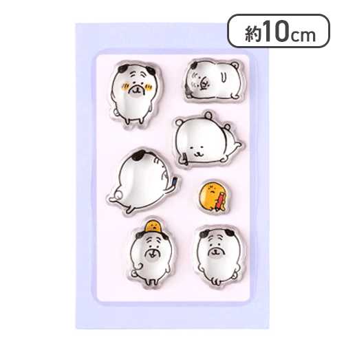 【単品配送不可】【パープル】ナガノキャラクターズPUKU CHURU seal<50CPキャッチャー>