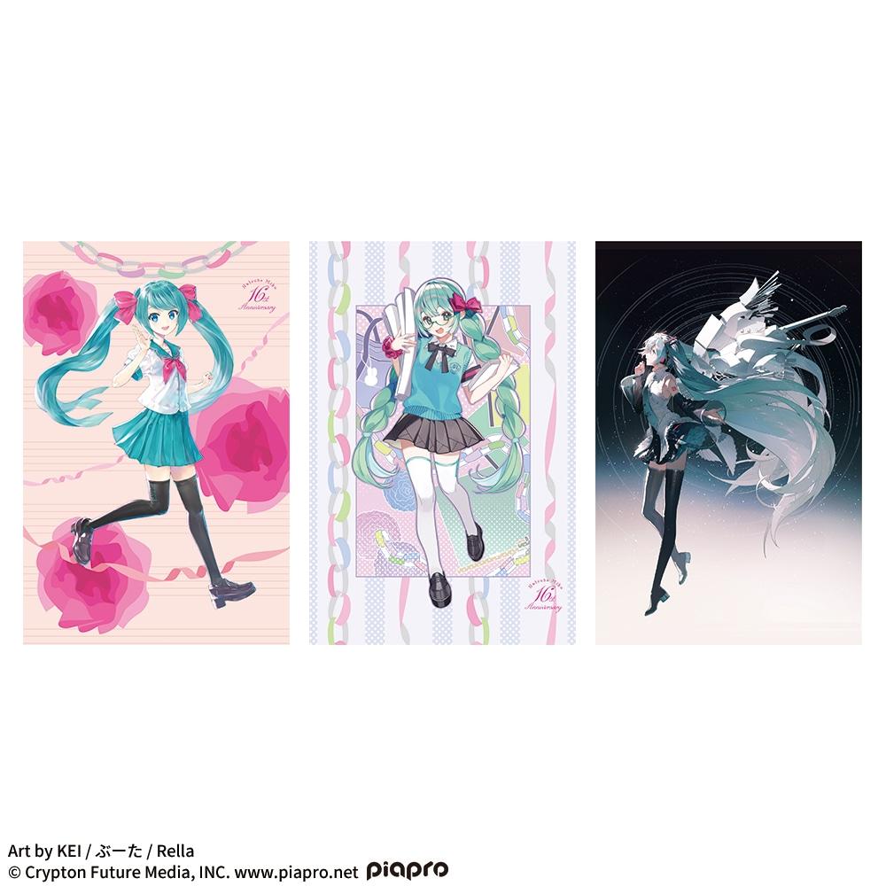 初音ミクシリーズ プレミアムタペストリー 景品画像