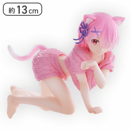 Re:ゼロから始める異世界生活 Desktop Cute フィギュア ラム-Cat room wear ver.-