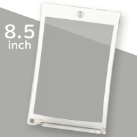クリア電子メモタブレット 8.5インチ WHITE