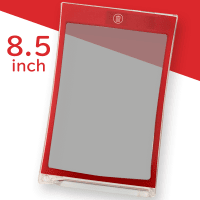 クリア電子メモタブレット 8.5インチ RED