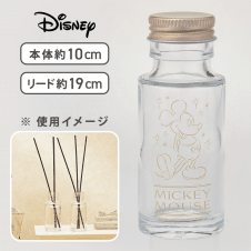 【ミッキー】ミッキー＆ミニープレミアムリードディフューザーローズの香り