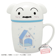 【シロ】クレヨンしんちゃん シロのフタ付きマグカップ