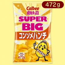【コンソメ】スーパービッグパックポテトチップス※賞味期限:2024/07/31