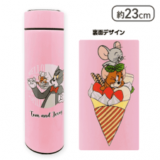 【ピンク】トム＆ジェリー　温度センサー付きステンレスボトル6