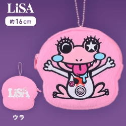 【モモコ】LiSA [MP]アップリケポーチ