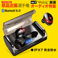 【数量限定】DeliToo JP Bluetooth ワイヤレスイヤホン