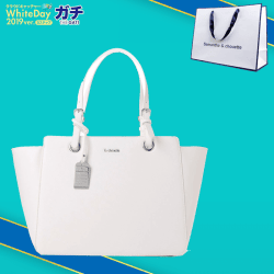 【数量限定】samantha thavasa& chouette トートバッグ(ホワイト)