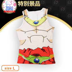 【数量限定】ドラゴンボールなりきりタンクトップ ブロリー(Lサイズ)