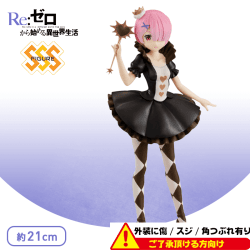 〈外装ダメージ〉Re:ゼロから始める異世界生活SSSフィギュア-ラム in WonderlandアンティークVer.-
