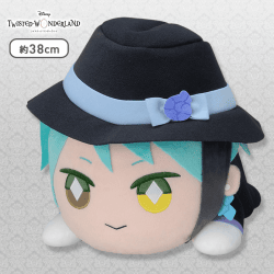 ディズニー ツイステッドワンダーランド ジェイド・リーチ MEJ寝そべりぬいぐるみ