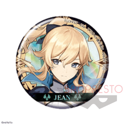 【E:ジン】原神 ホログラム缶バッジ〜モンド城〜