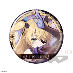 【G:フィッシュル】原神 ホログラム缶バッジ〜モンド城〜