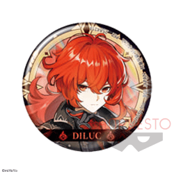 【D:ディルック】原神 ホログラム缶バッジ〜モンド城〜