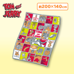 【Type-A】トムとジェリー マイヤー毛布Ver.2