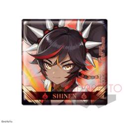 【K:辛炎】原神 ホログラム缶バッジ〜璃月港〜