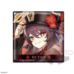 【L:胡桃】原神 ホログラム缶バッジ〜璃月港〜