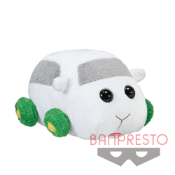 【A:シロモ】PUI PUI モルカー ほっこりいやされ でっかいぬいぐるみ〜シロモ&アビー&テディ〜