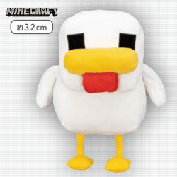 【A:ニワトリ】マインクラフト チキン&ジョッキーBIGぬいぐるみ