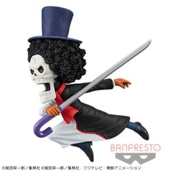 【E:ブルック】ワンピ―ス ワールドコレクタブルフィギュア-WT100記念 尾田栄一郎描き下ろし 大海賊百景1-