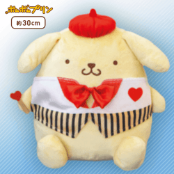 【A:ノーマル】ポムポムプリンハートのトランプ妖精BIGぬいぐるみーポムポムプリンー