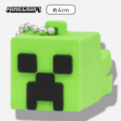 【C:クリーパー】マインクラフトラバぷちモブフィギュア