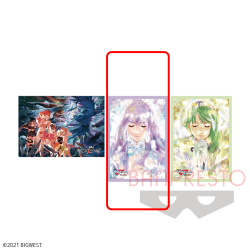 【B:劇場短編マクロスF 〜時の迷宮〜(シェリル)】『劇場版マクロスΔ 絶対LIVE!!!!!!』『劇場短編マクロスF ~時の迷宮~』 クロスポスター