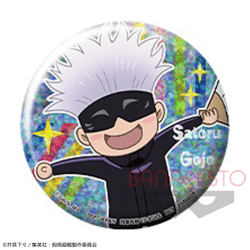 【H:五条悟】呪術廻戦 ホログラム缶バッジ〜ゆるっとコレクション〜