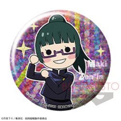 【D:禪院真希】呪術廻戦 ホログラム缶バッジ〜ゆるっとコレクション〜