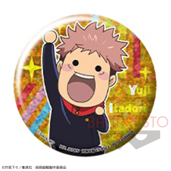 【A:虎杖悠仁】呪術廻戦 ホログラム缶バッジ〜ゆるっとコレクション〜