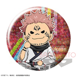 【K:宿儺】呪術廻戦 ホログラム缶バッジ〜ゆるっとコレクション〜