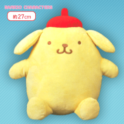 【ポムポムプリン】サンリオキャラクターズ 赤いいね!ドールBIGタイプ