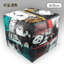 【ブラック&カラー】呪術廻戦 キューブクッション