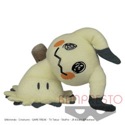 【D:ミミッキュ(ばれたすがた)】ポケモンフォーカス 〈すがたが変わるポケモン〉 ぬいぐるみ