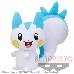 【B:パチリス】ポケットモンスター しっぽみてみて! ぬいぐるみ〜ピカチュウ・パチリス・イエッサン(オスのすがた)・イエッサン(メスのすがた)〜